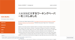 Desktop Screenshot of kenmiura.com